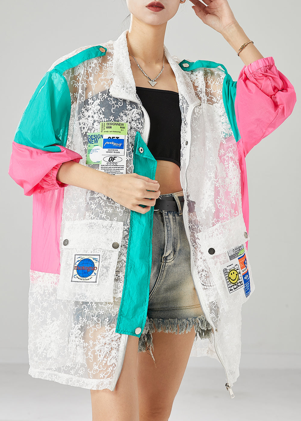 A Vintage Style Jacket with Delicate Timeless Details