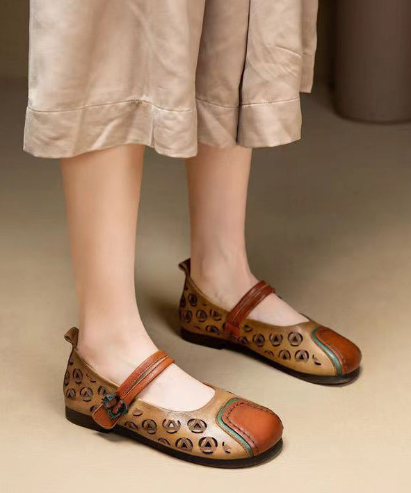 Chic Orthopedic Flats with Unique Design