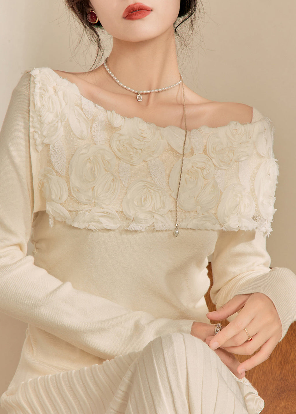 Vintage Inspired Sweater with a Contemporary Edge
