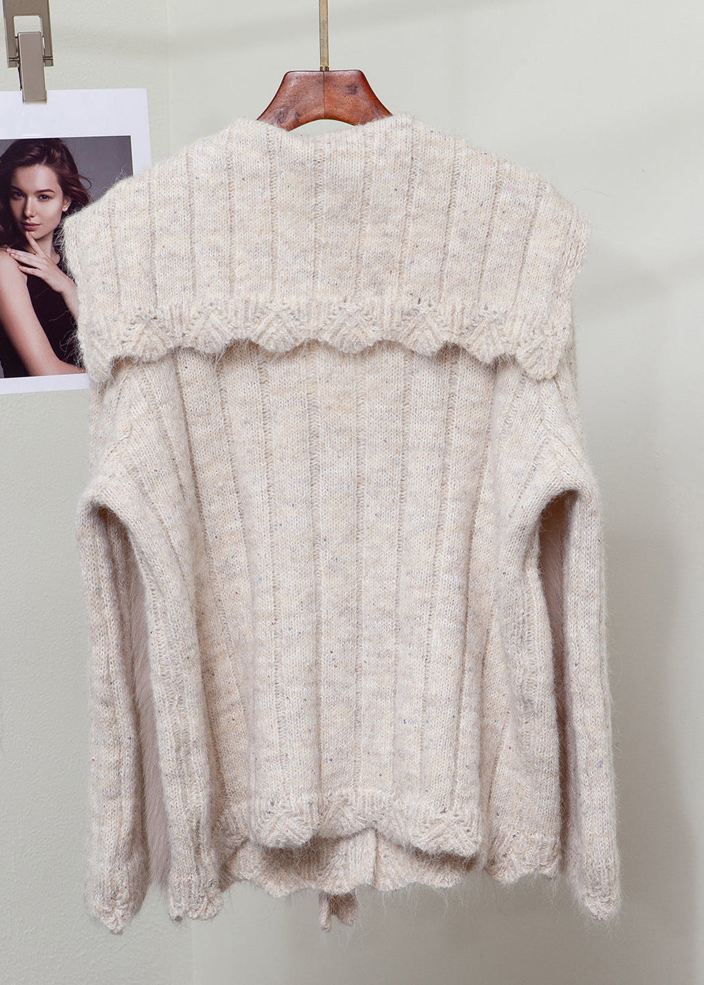 Beautifully Finished Sweater in a Timeless Design