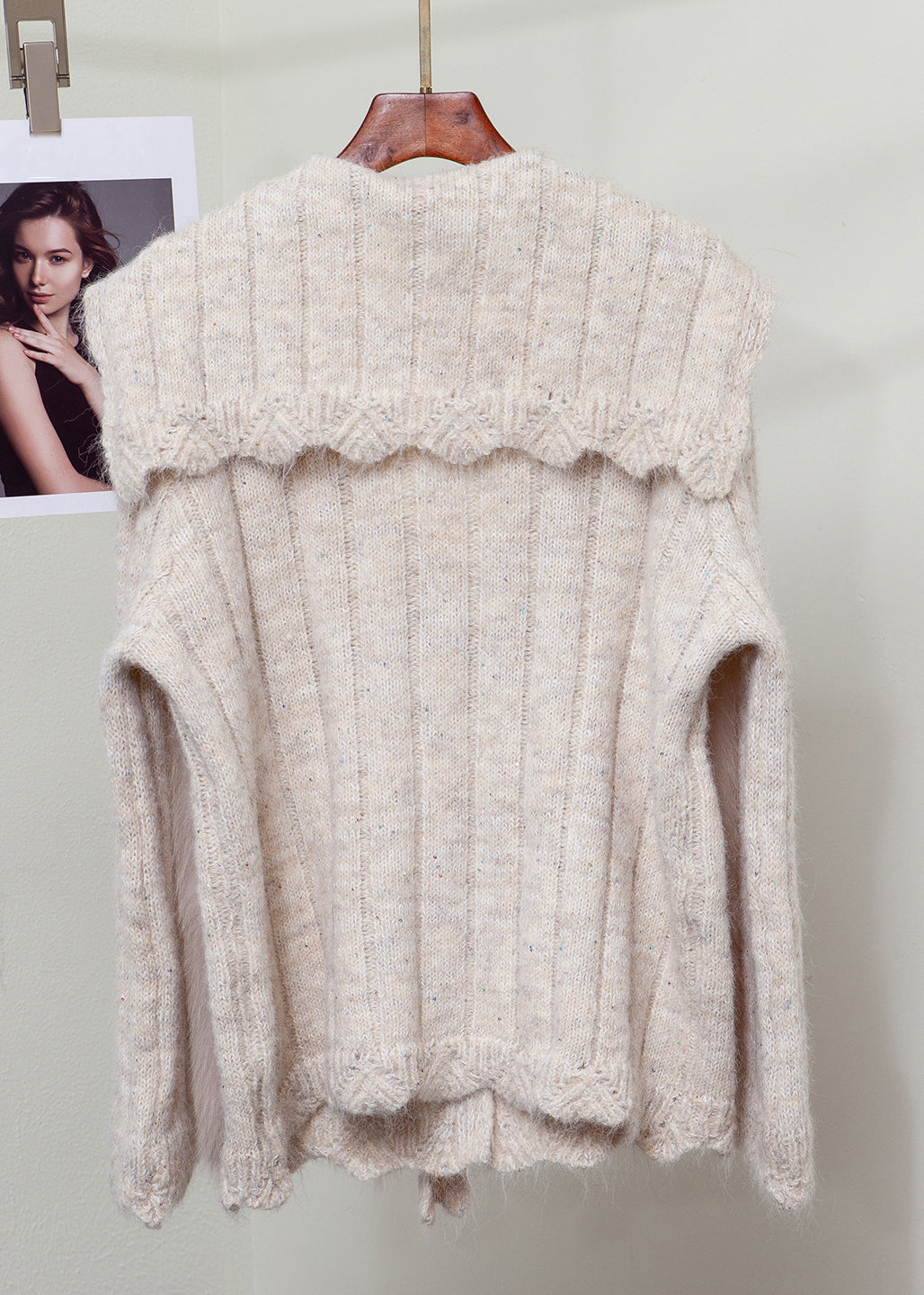 Beautifully Finished Sweater in a Timeless Design