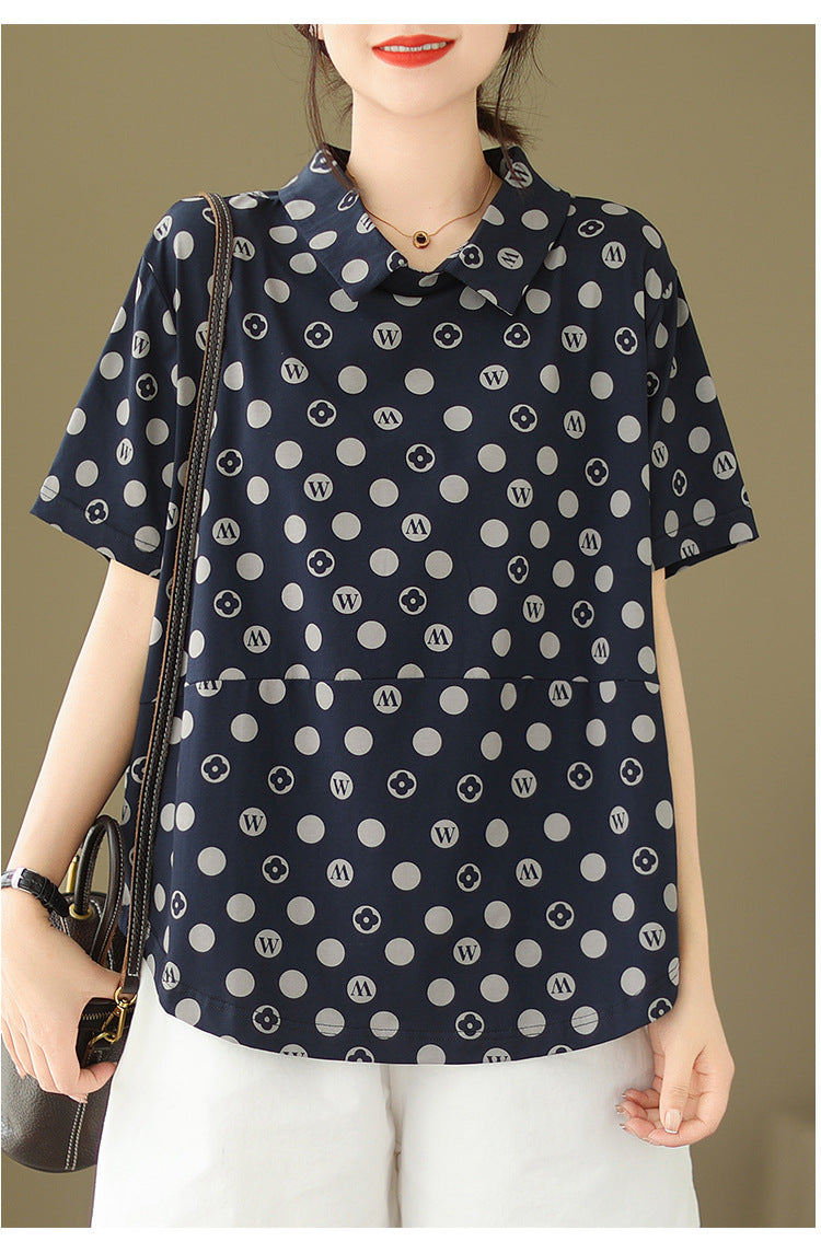Well Tailored T-Shirt with a Graceful Silhouette