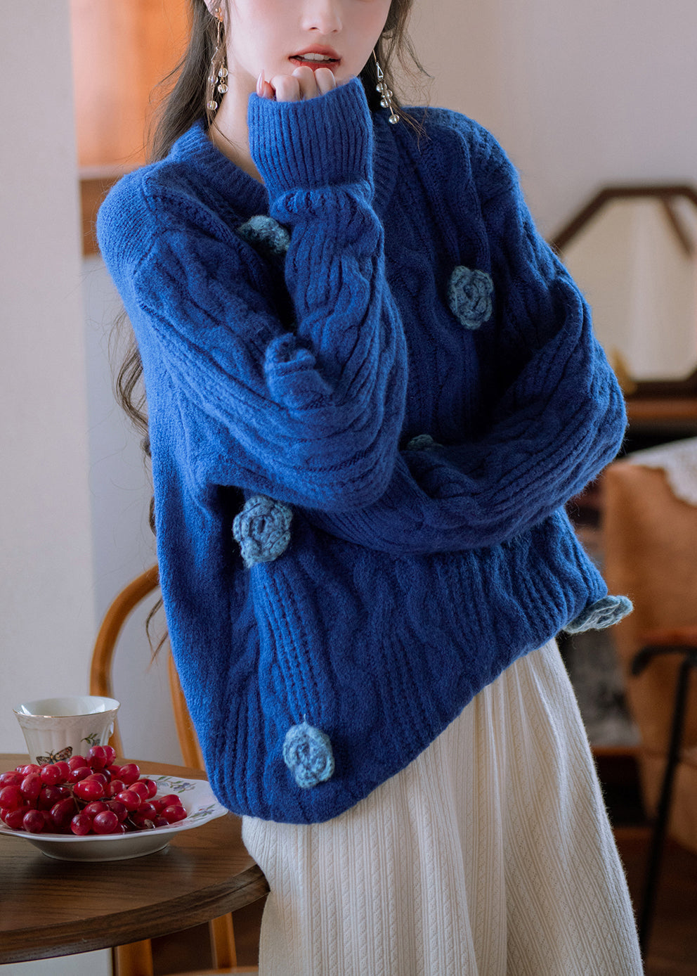 Beautifully Finished Sweater in a Timeless Design