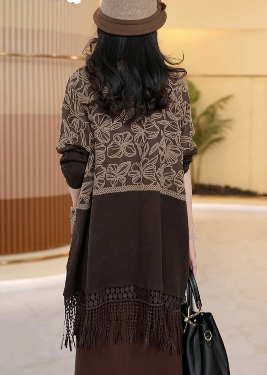 A Vintage Style Cardigan with Delicate Timeless Details