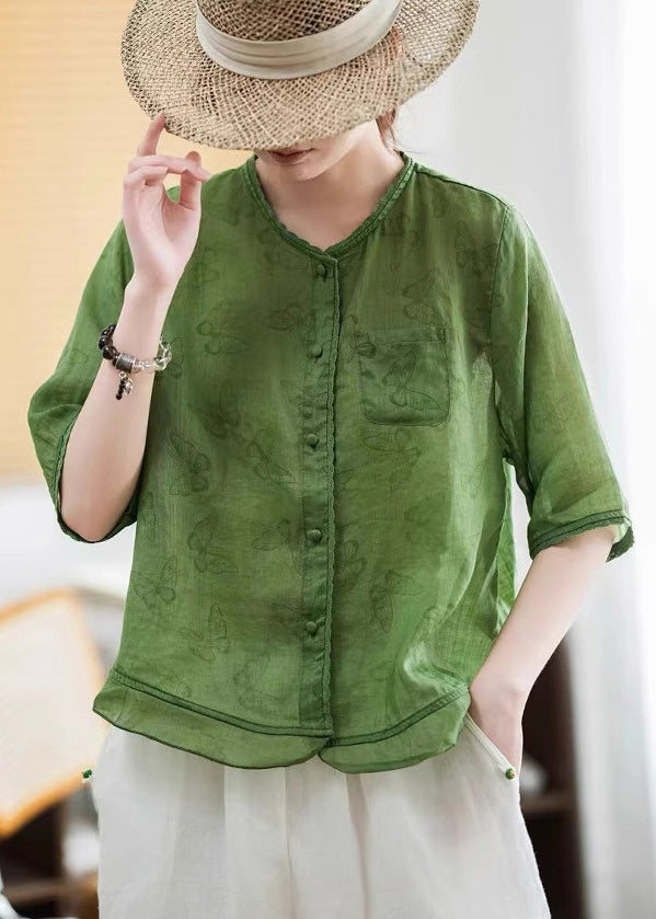 Beautifully Balanced Blouse with Timeless Character