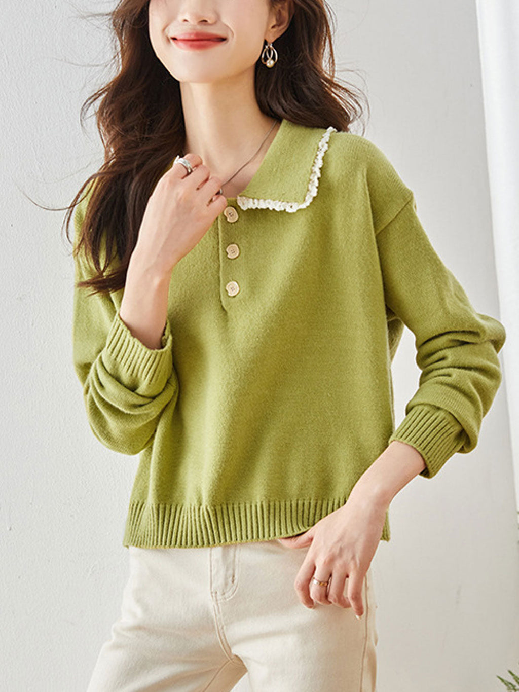 Elegantly Styled Sweater for Everyday Wear