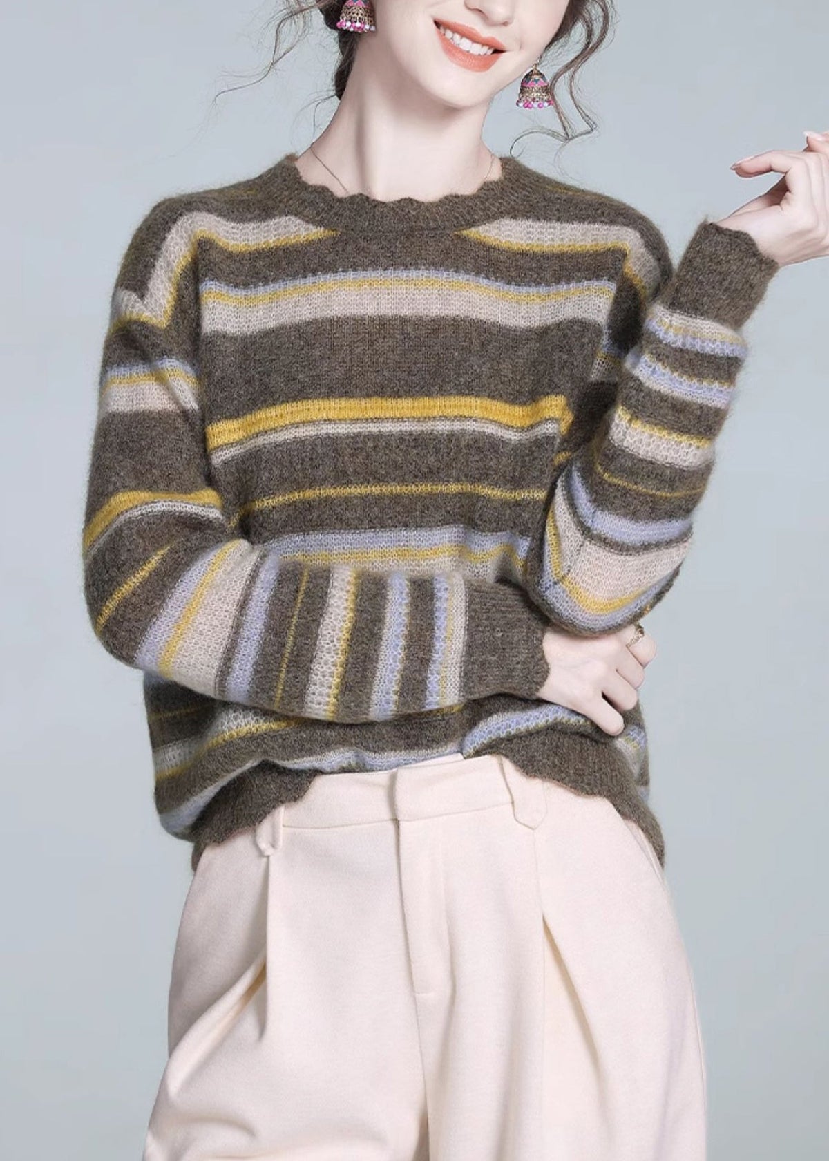 Gracefully Styled Sweater for Any Occasion