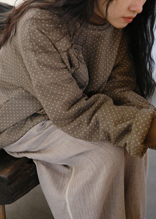 A Vintage Style Coat with Delicate Timeless Details