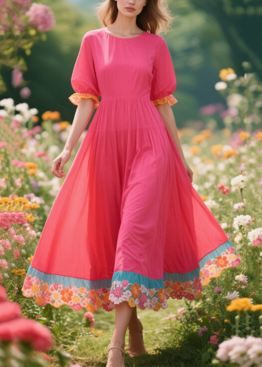 A Vintage Style Dress with Delicate Timeless Details