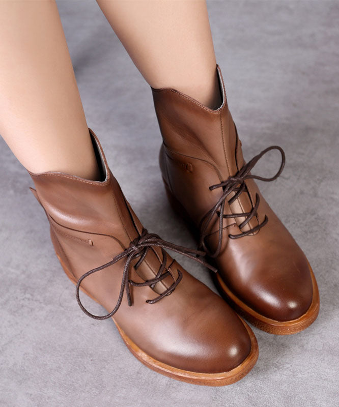 Vintage Inspired Orthopedic Boots