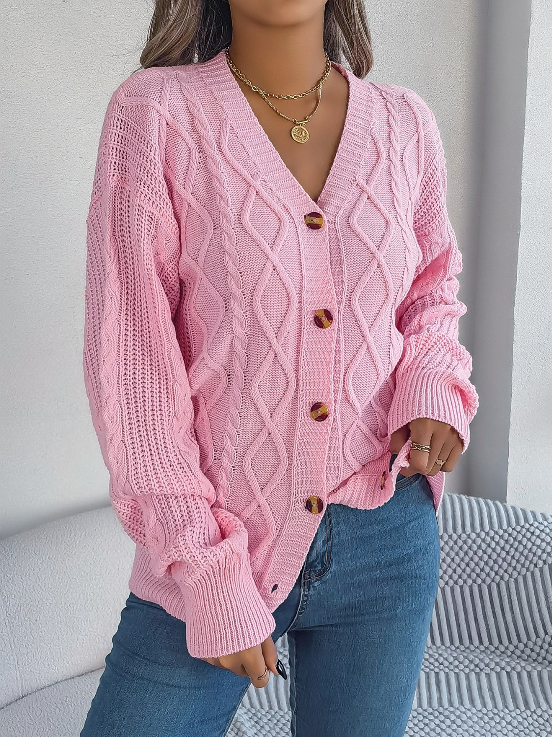 Beautifully Finished Cardigan in a Timeless Design