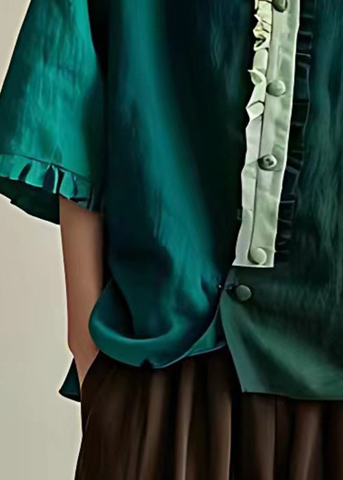 A Vintage Style Blouse with Delicate Timeless Details