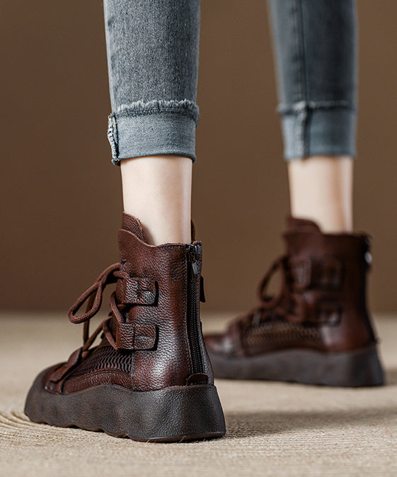 Vintage Inspired Orthopedic Boots