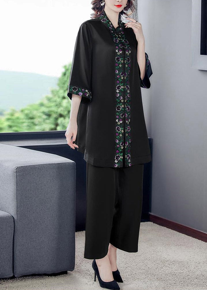 A Vintage Style Pants with Delicate Timeless Details