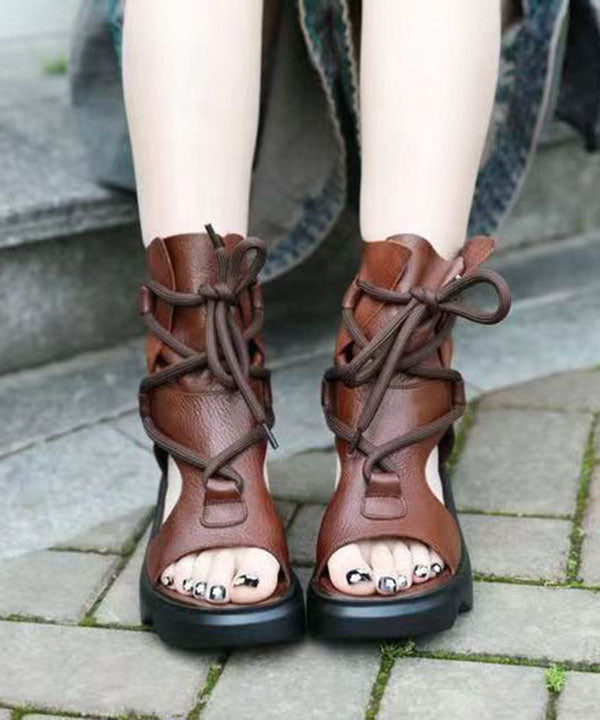 Vintage Inspired Orthopedic Boots