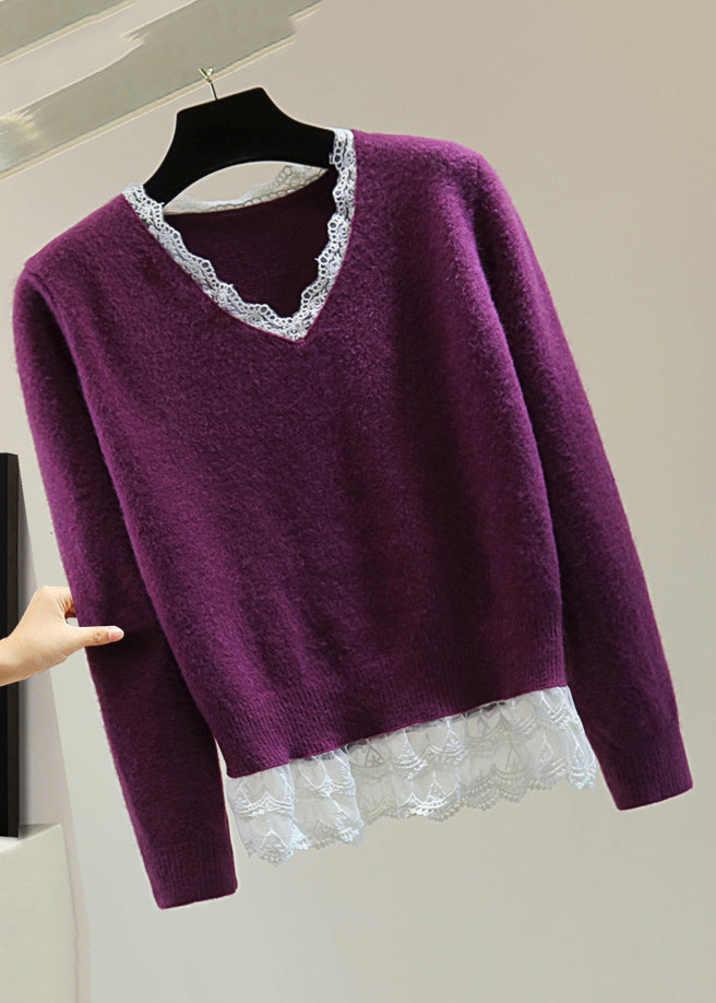 Vintage Inspired Sweater with a Contemporary Edge