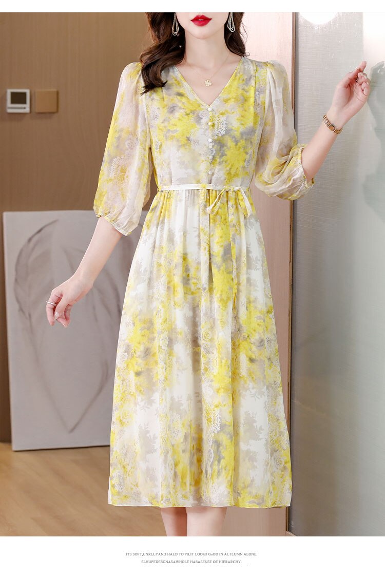 A Vintage Style Dress with Delicate Timeless Details