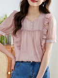 Vintage Inspired Blouse with a Contemporary Edge