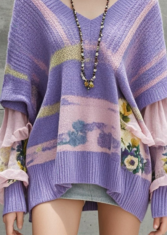 Vintage Inspired Sweater with a Contemporary Edge