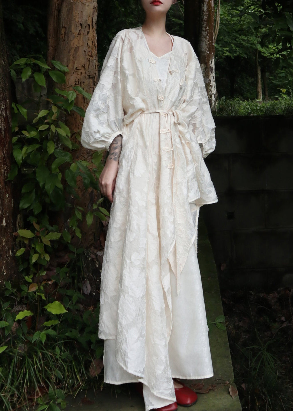A Vintage Style Dress with Delicate Timeless Details