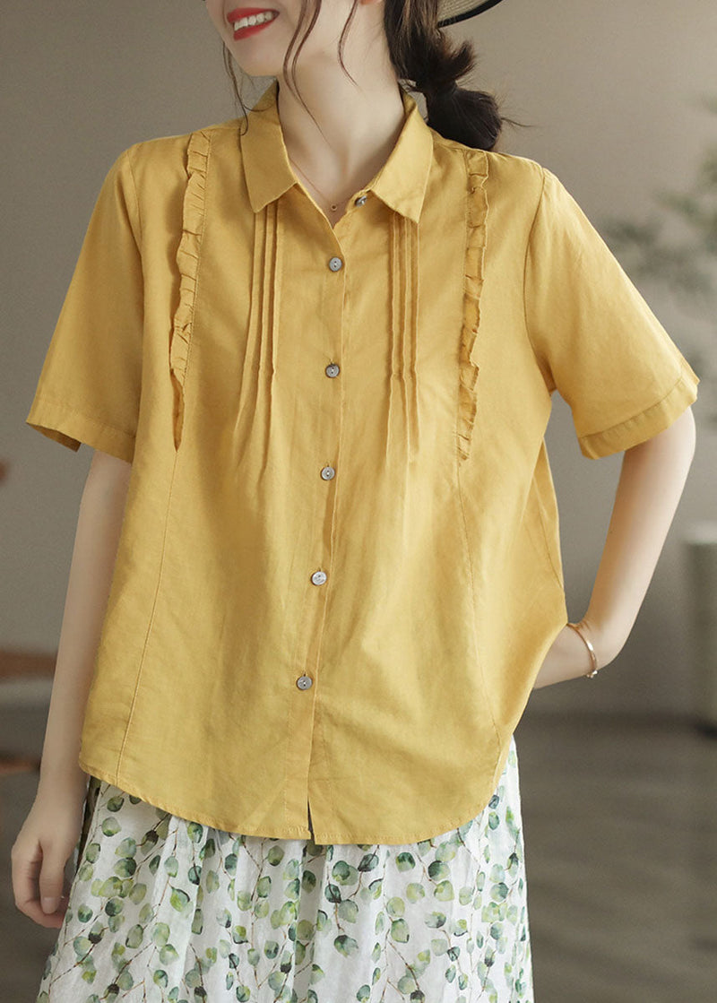 Classic Vintage Blouse with a Flattering Fit