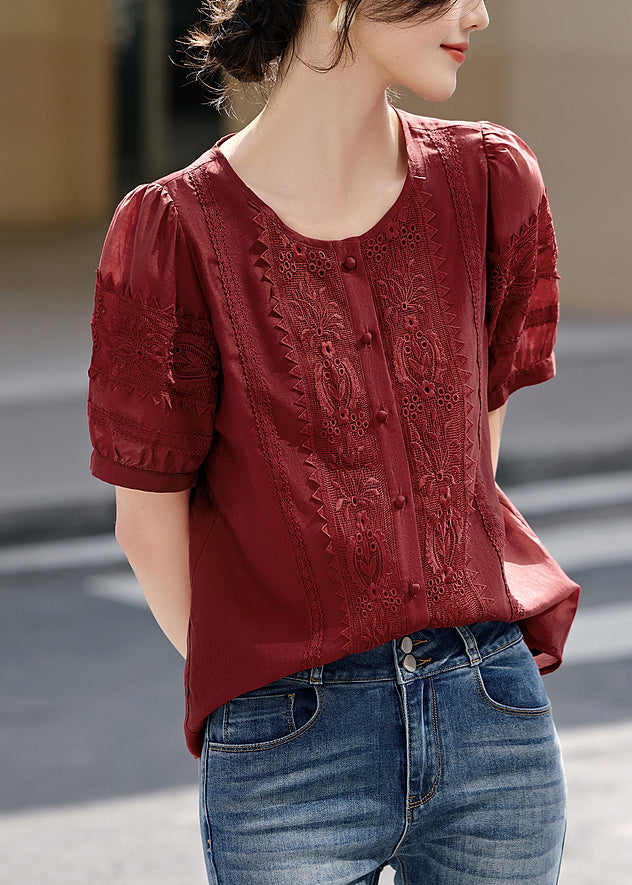 A Vintage Style Blouse with Delicate Timeless Details