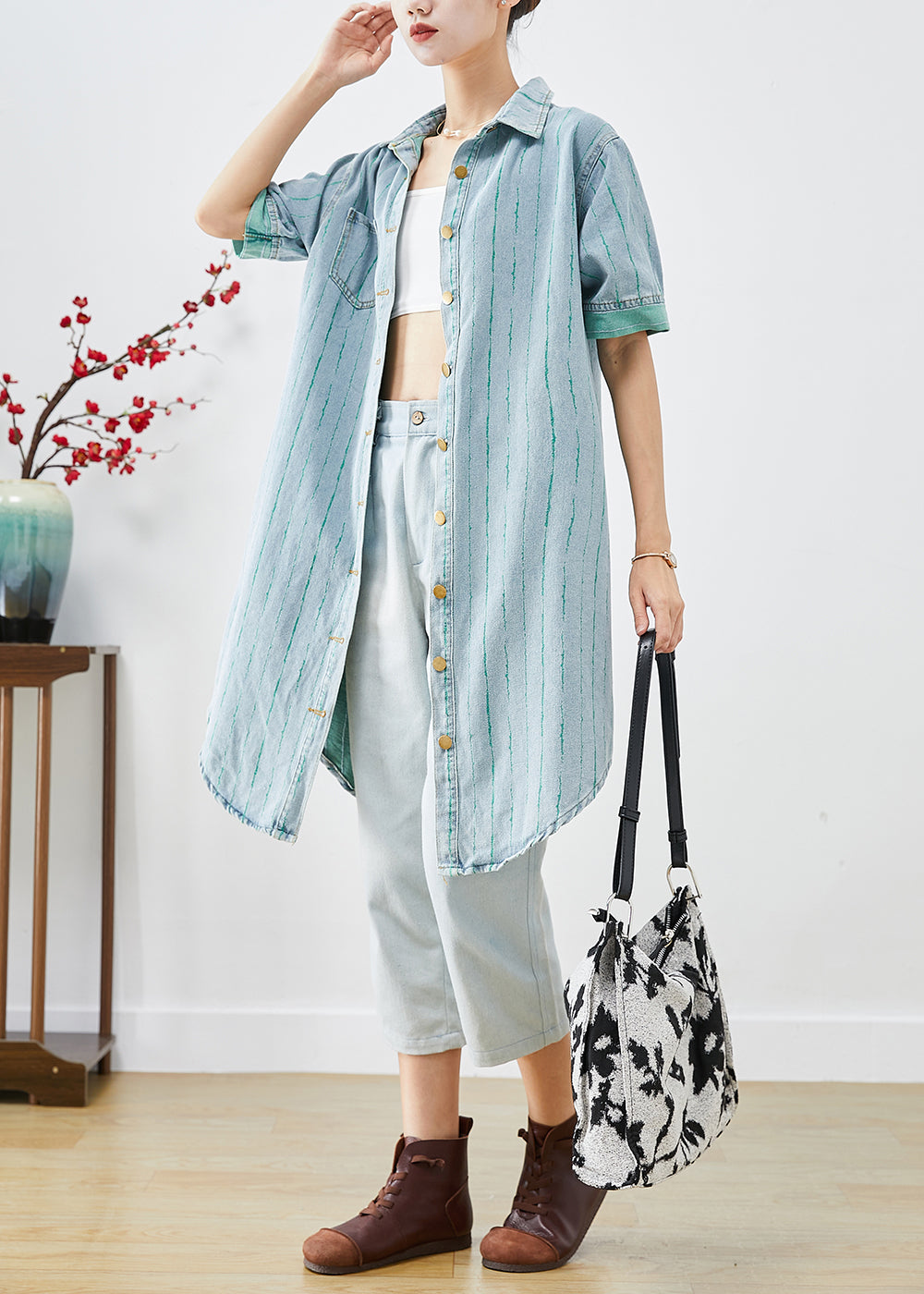 A Vintage Style Shirt with Delicate Timeless Details