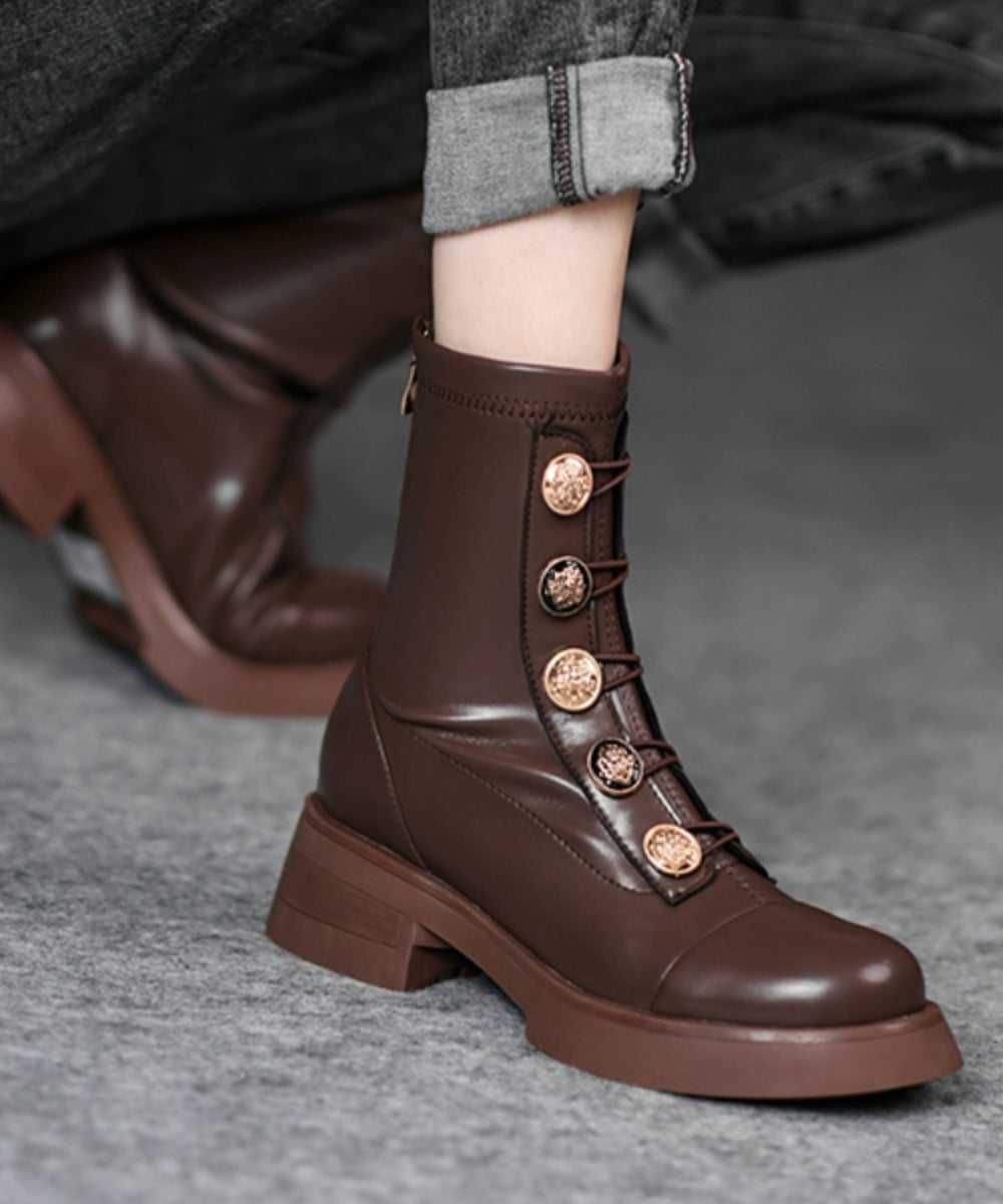 Vintage Inspired Orthopedic Boots