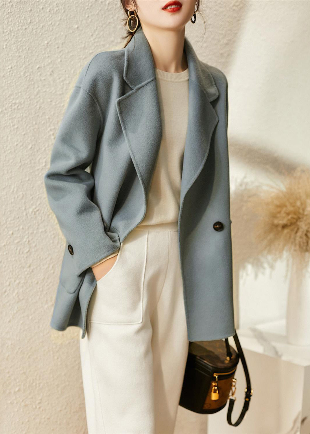 Classic Vintage Coat with a Flattering Fit