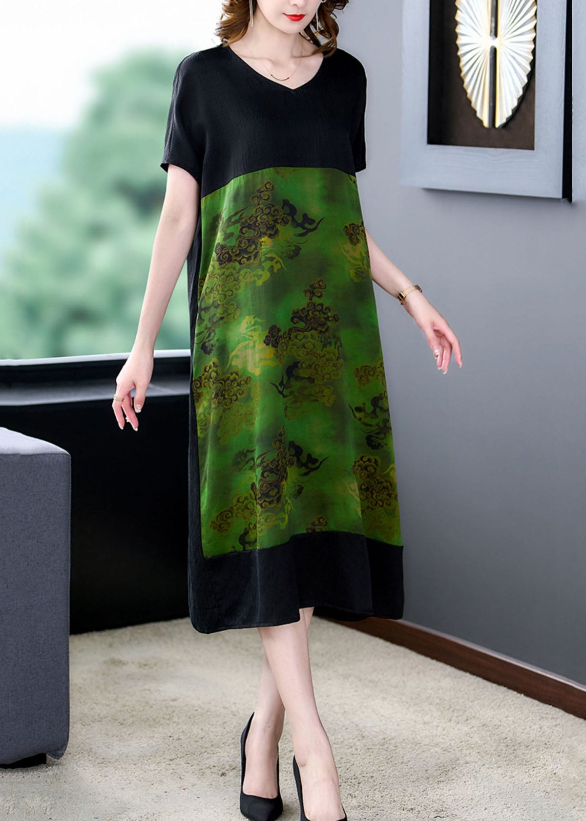 Elegantly Styled Dress for Everyday Wear
