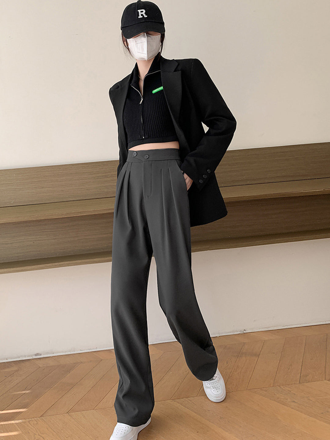 A Vintage Style Pants with Delicate Timeless Details