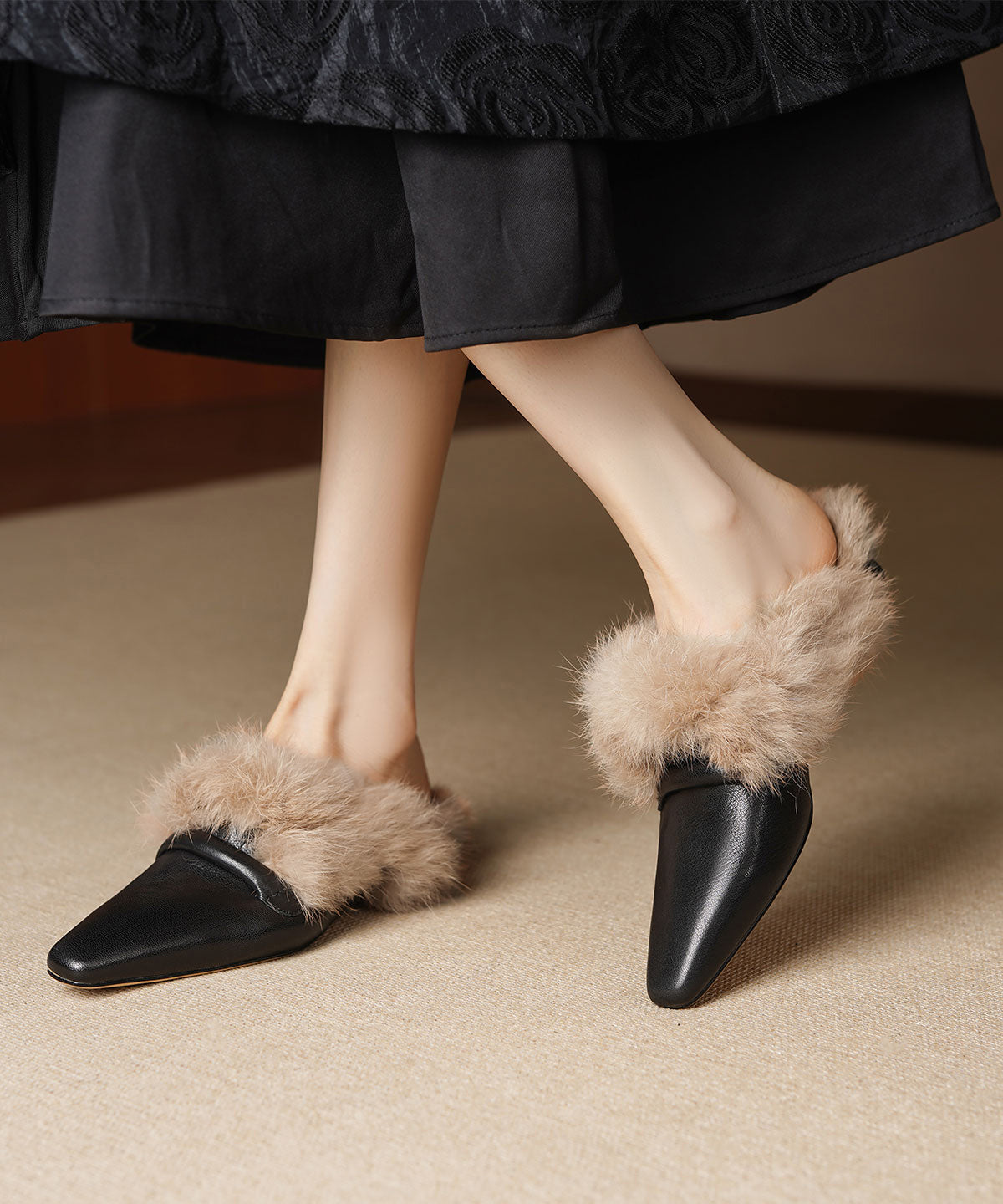 Classic Orthopedic Flats with Timeless Style