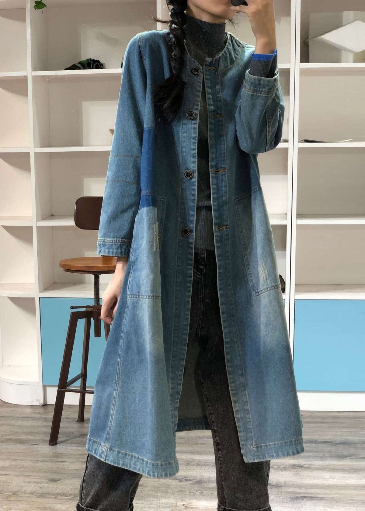 A Vintage Style Coat with Delicate Timeless Details