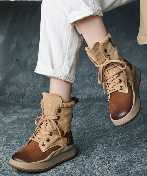 Classic Orthopedic Boots with Timeless Style