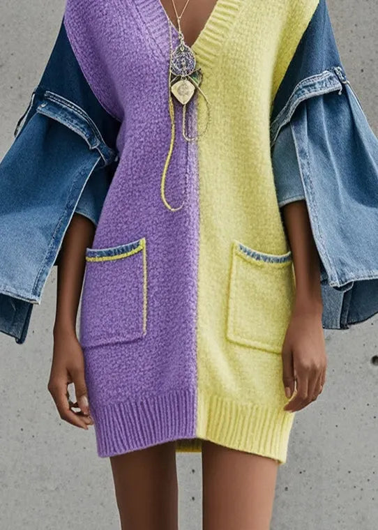 Vintage Inspired Sweater with a Contemporary Edge