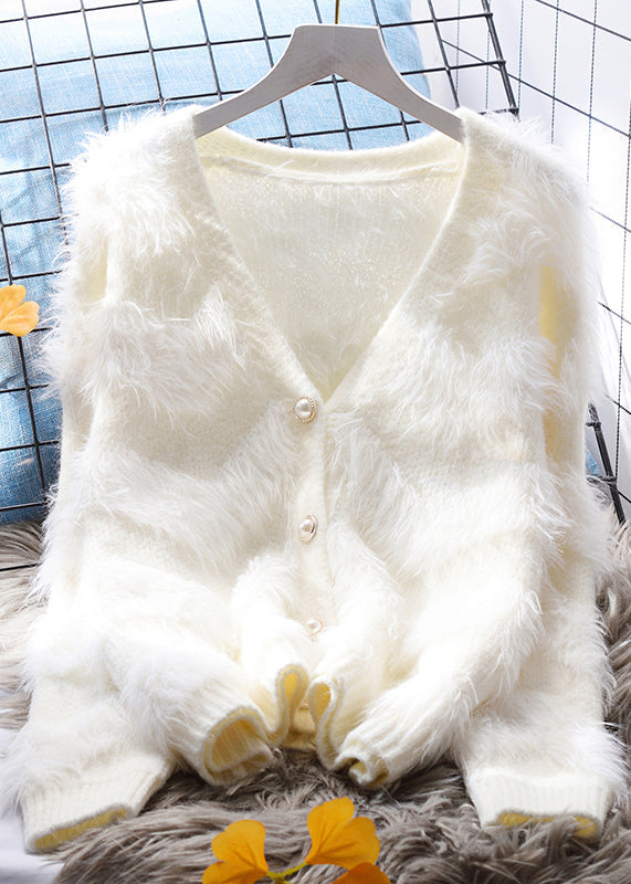 A Vintage Style Cardigan with Delicate Timeless Details