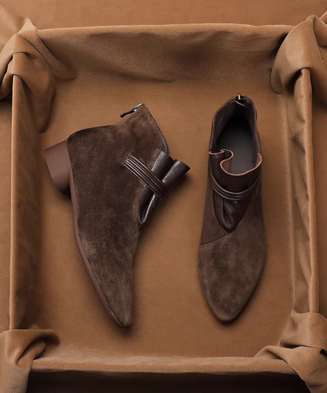 Classic Orthopedic Boots with Timeless Style