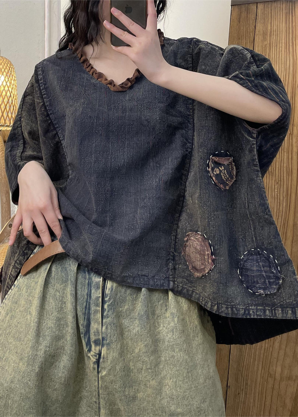 A Vintage Style Shirt with Delicate Timeless Details