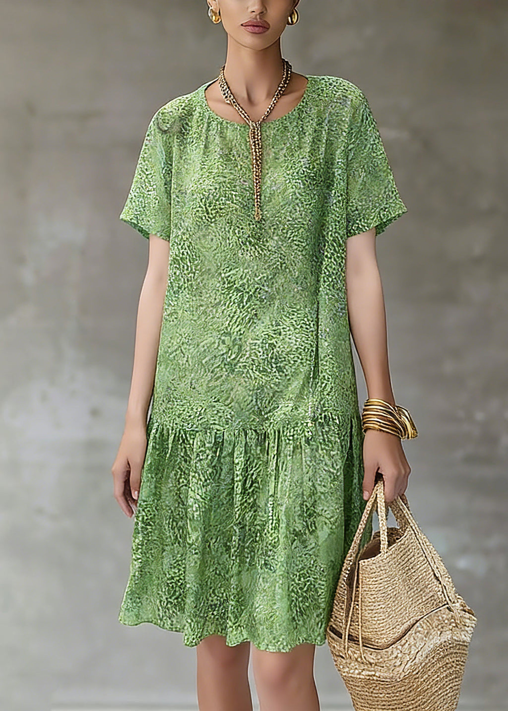 Elegantly Styled Dress for Everyday Wear