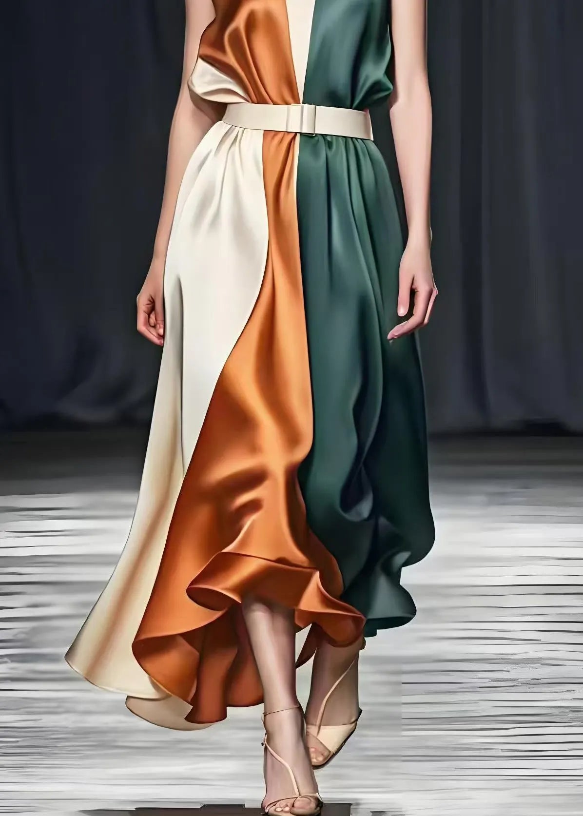 Classic Vintage Dress with a Flattering Fit