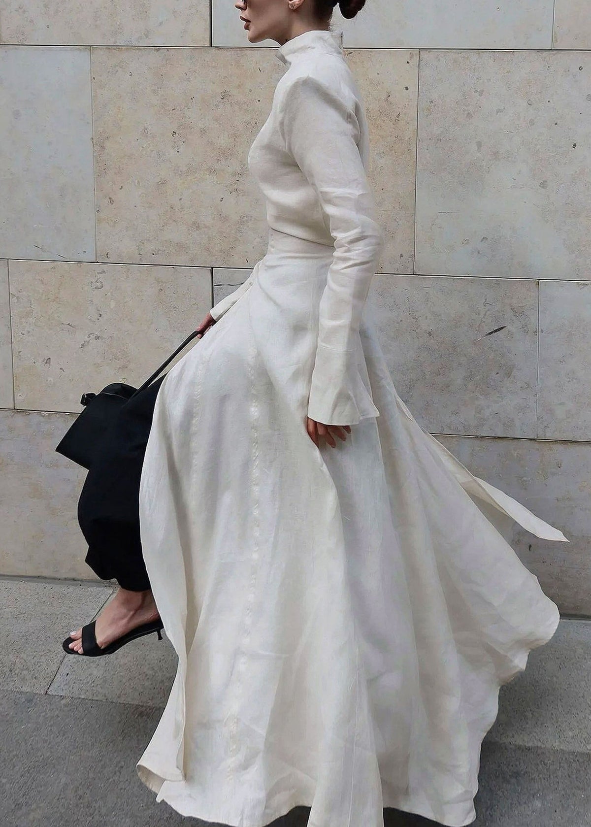 A Vintage Style Dress with Delicate Timeless Details