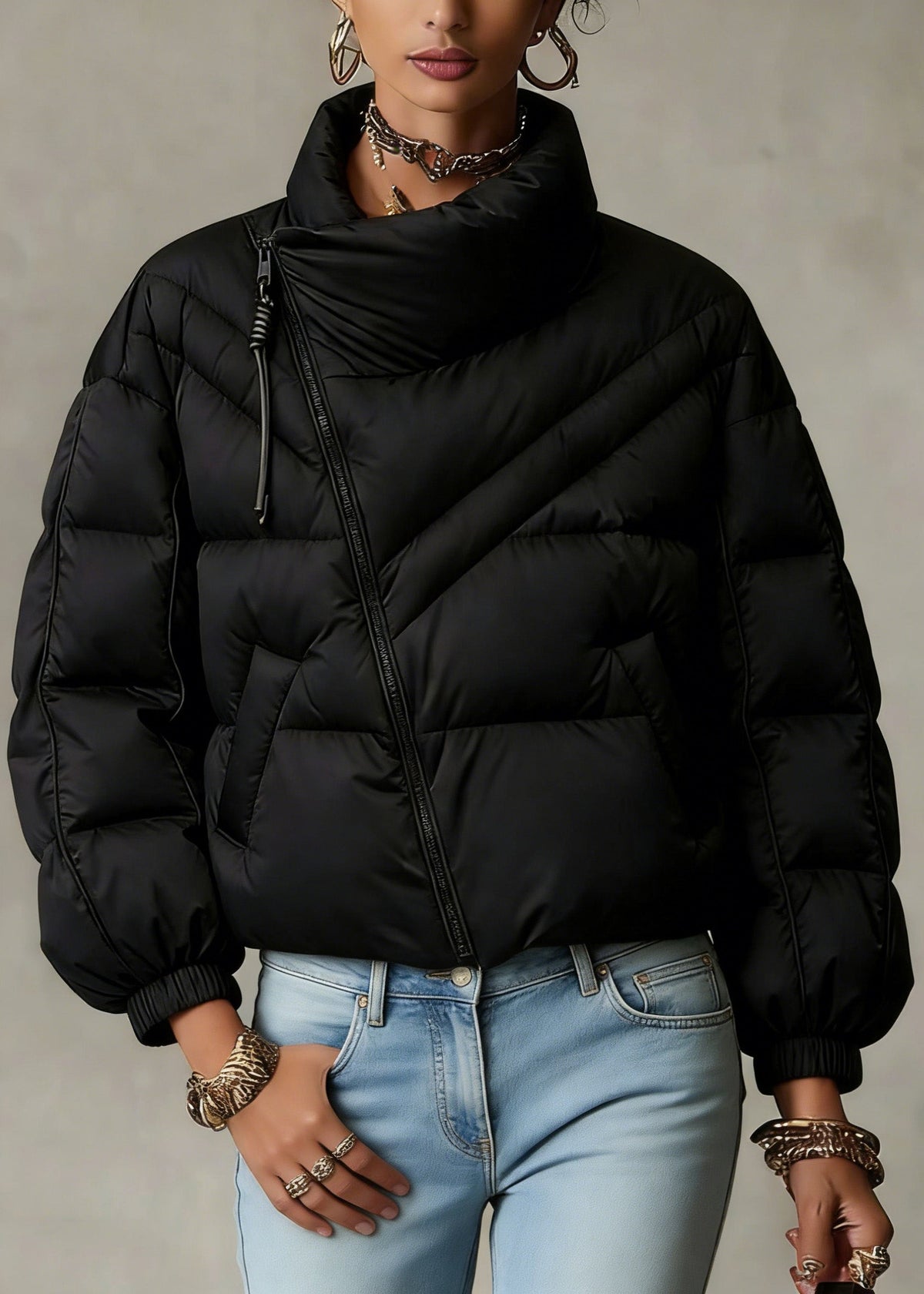 A Vintage Style Coat with Delicate Timeless Details