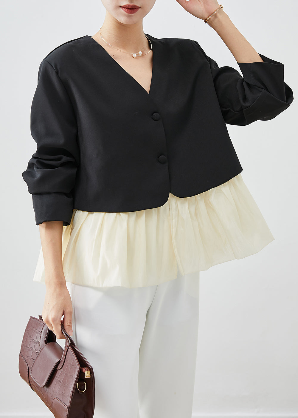 A Vintage Style Coat with Delicate Timeless Details