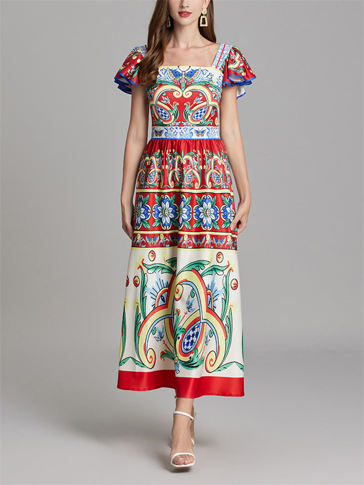 A Vintage Style Dress with Delicate Timeless Details