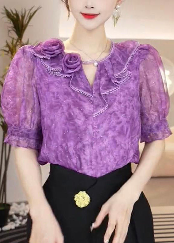 A Vintage Style Top with Delicate Timeless Details