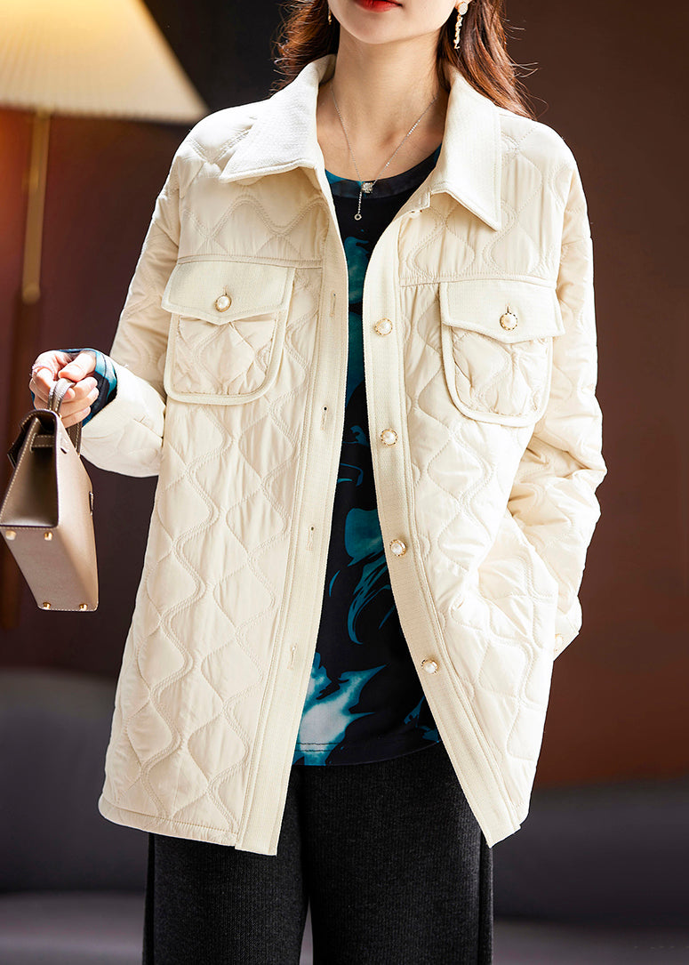 A Vintage Style Coat with Delicate Timeless Details