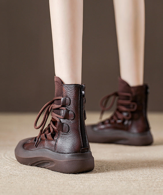 Classic Orthopedic Boots with Timeless Style