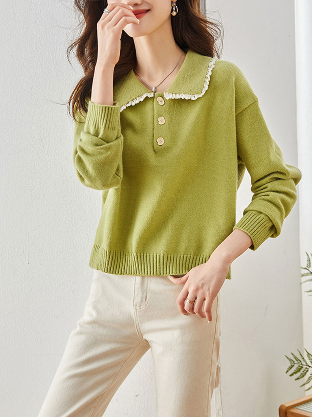 Elegantly Styled Sweater for Everyday Wear