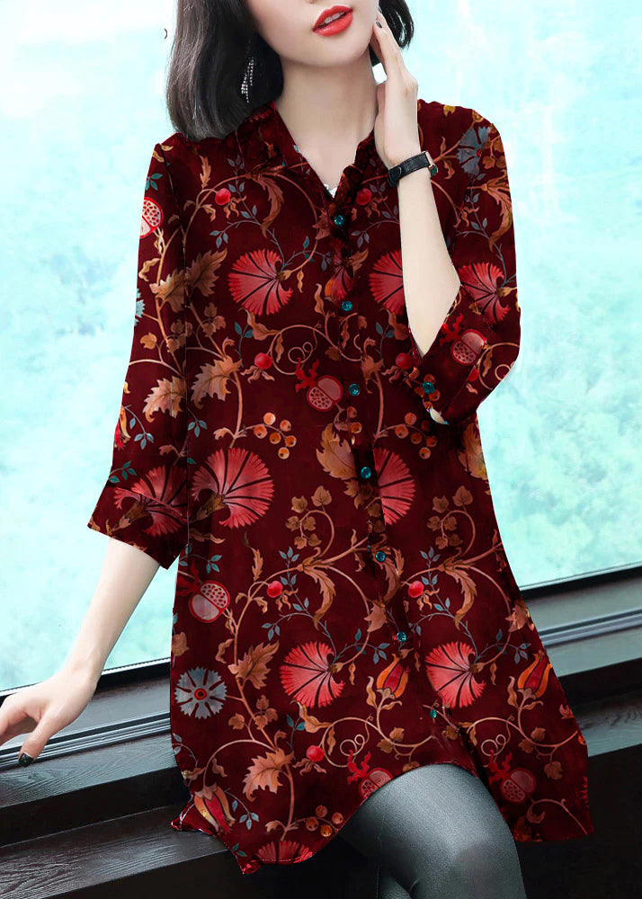 A Vintage Style Shirt with Delicate Timeless Details