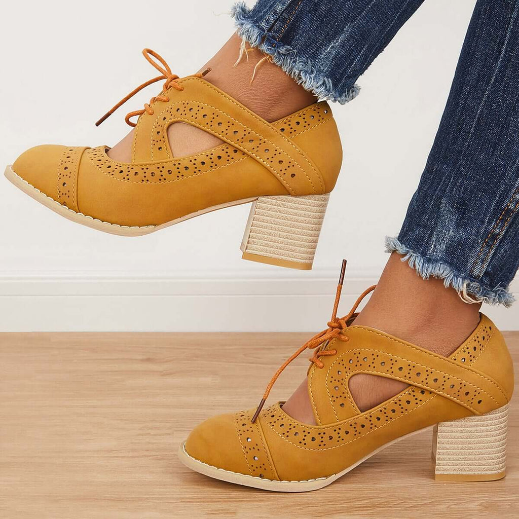 Chic Orthopedic Pumps with Unique Design